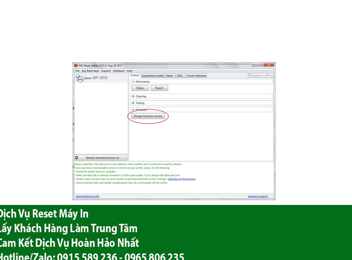 Key Firmware May In Epson XP-203 Step 2